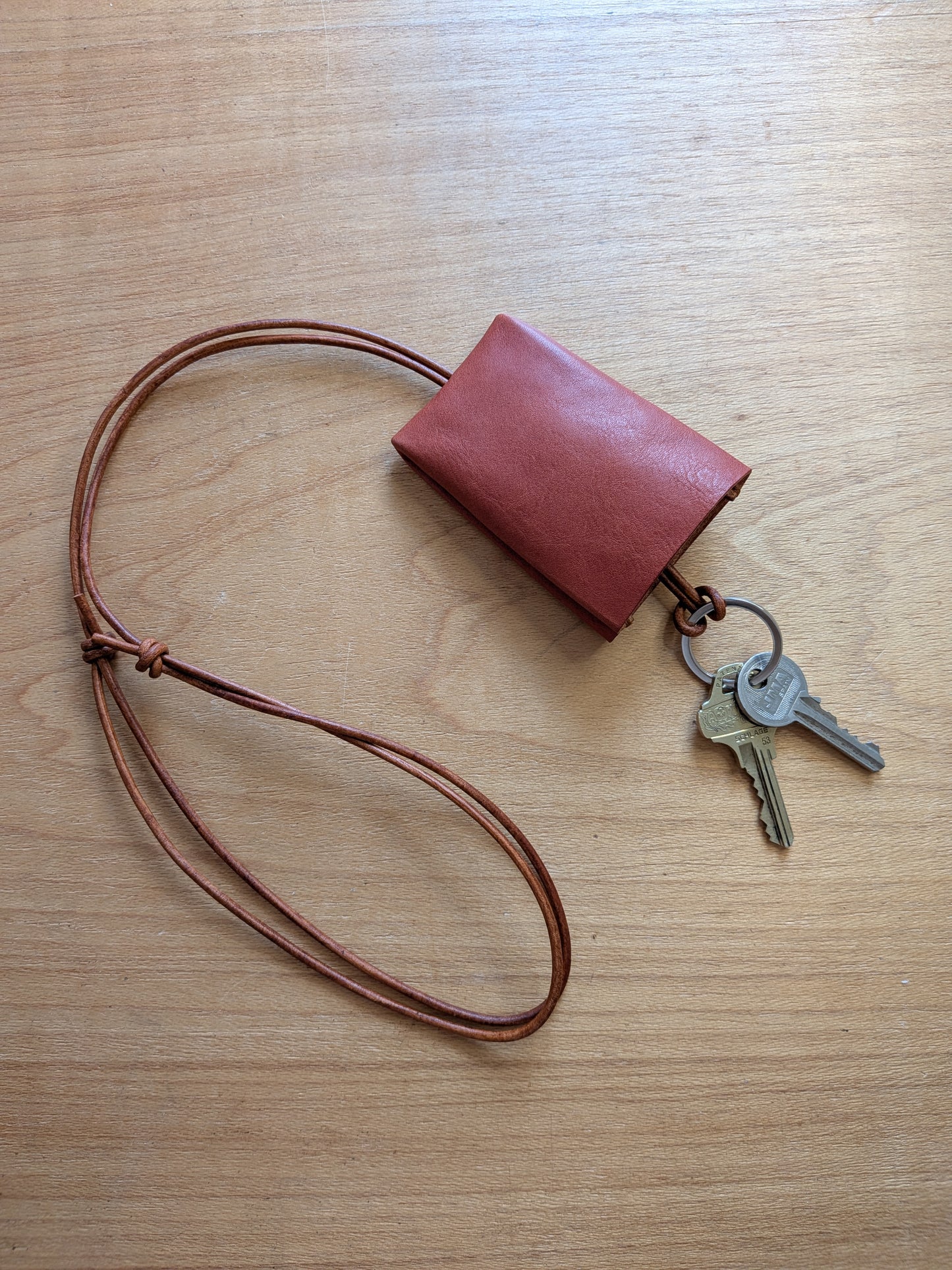 Key Lanyard - Brandy