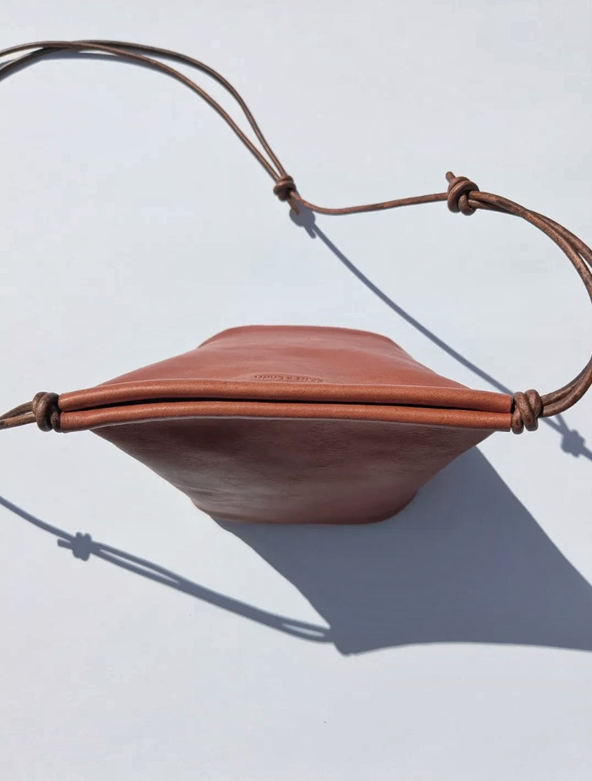 Mini bucket bag - Brandy