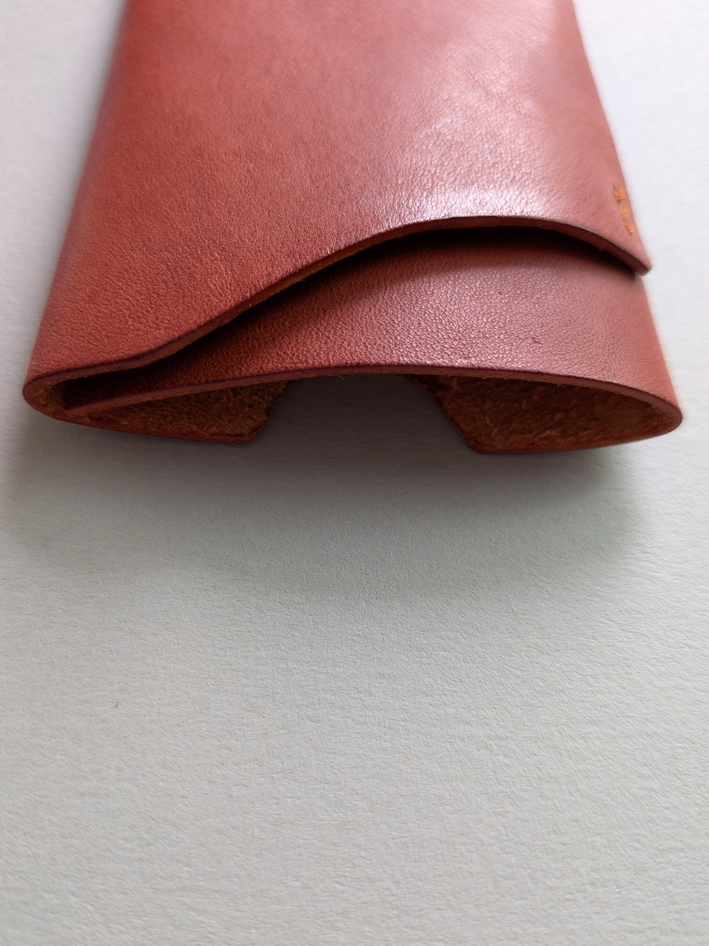 Folded Card Holder - Brandy
