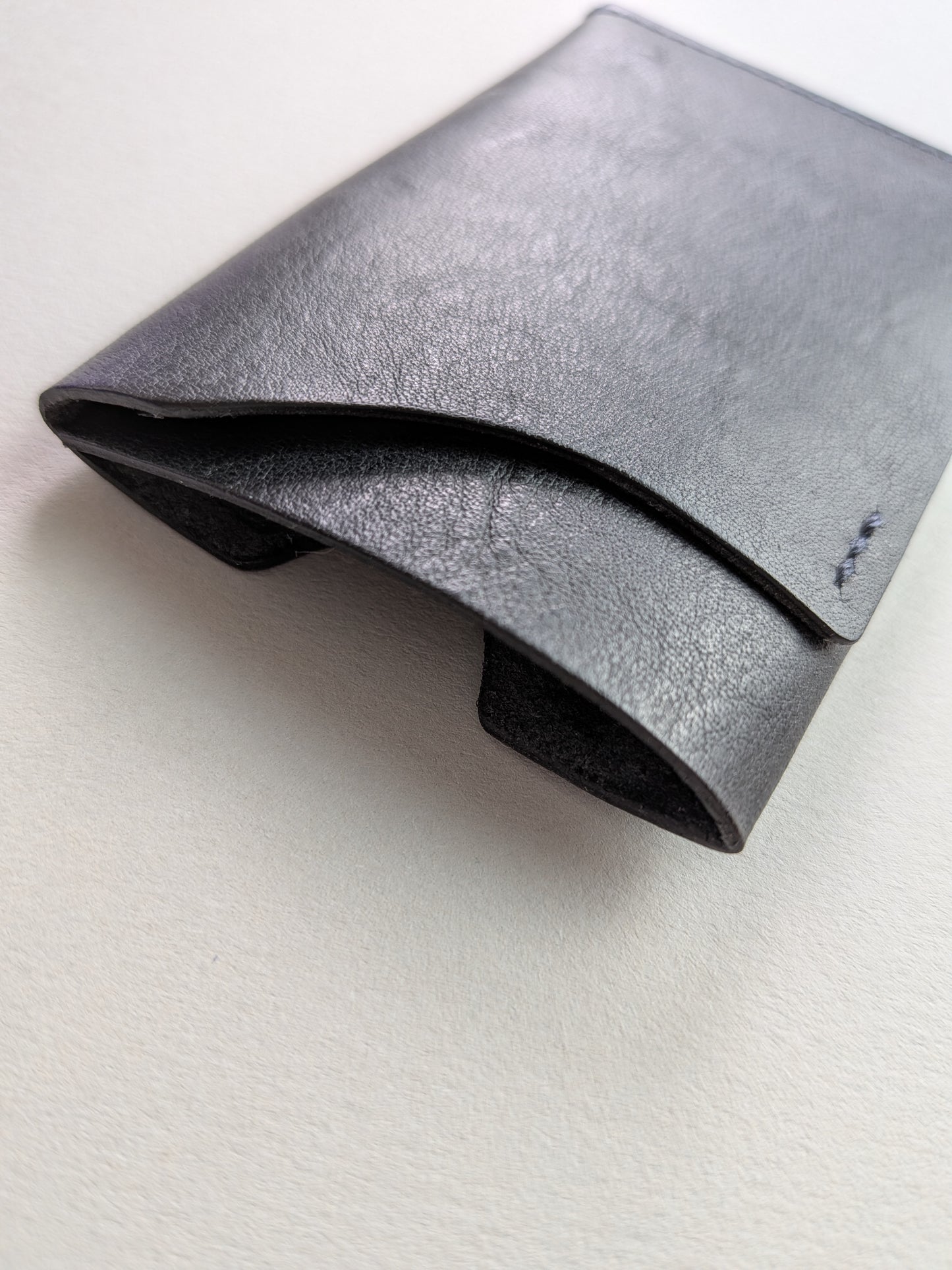 Folded Card Holder - Black