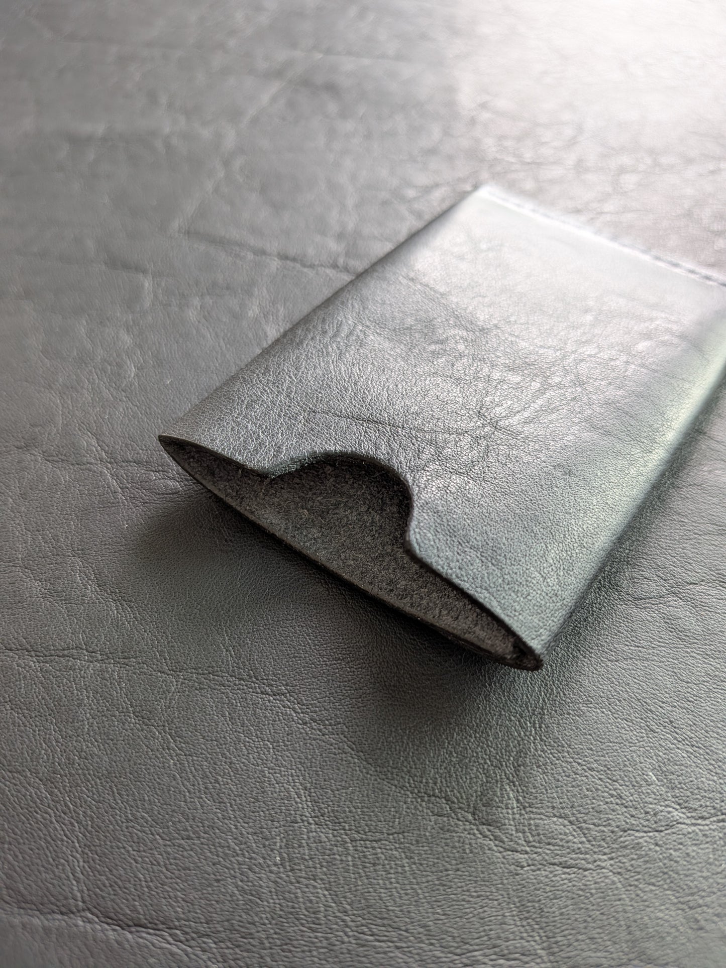 Folded Card Holder - Black