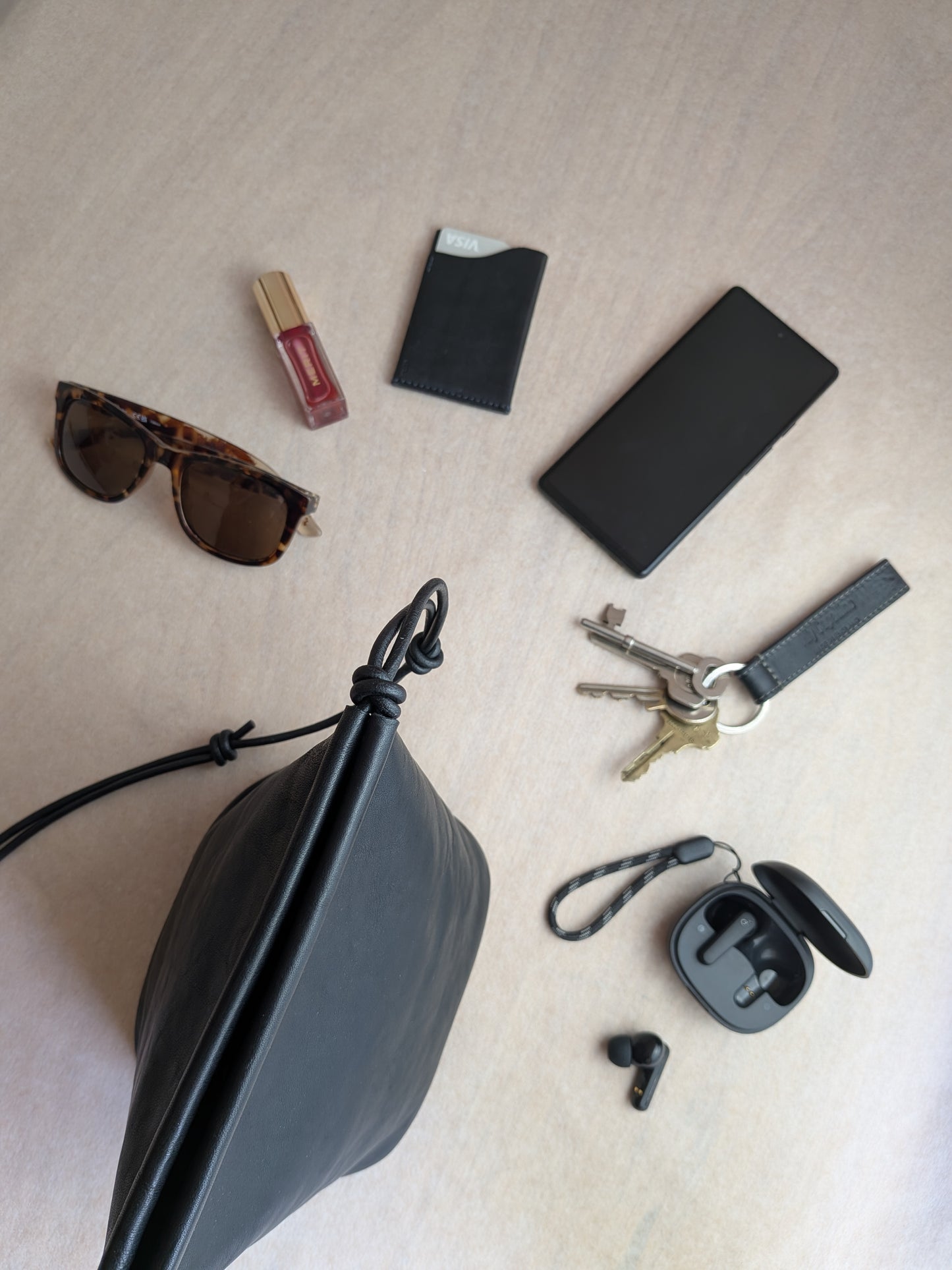 Mini bucket bag - Black
